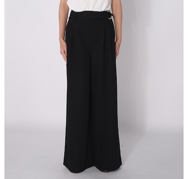 Modern Identity Crepe Pant with Side Pockets
