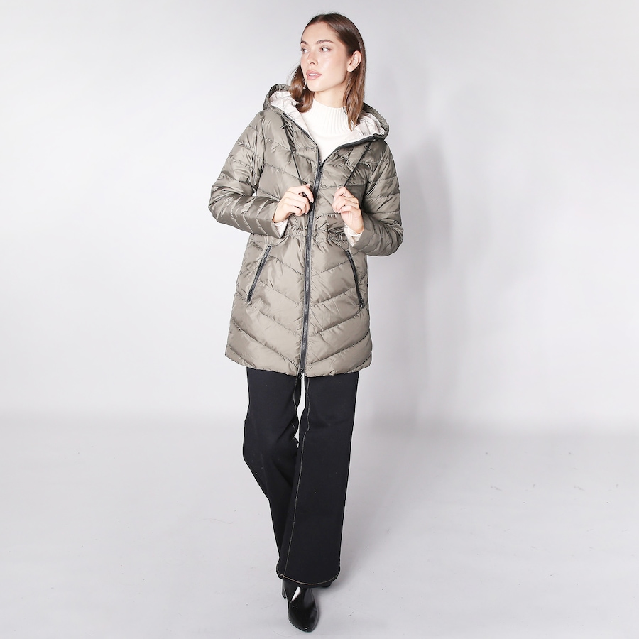 Image 237946_GRPLF.jpg, Product 237-946 / Price $219.00, Nuage Ladies Puffer with Attached Hood from Nuage on TSC.ca's Fashion department