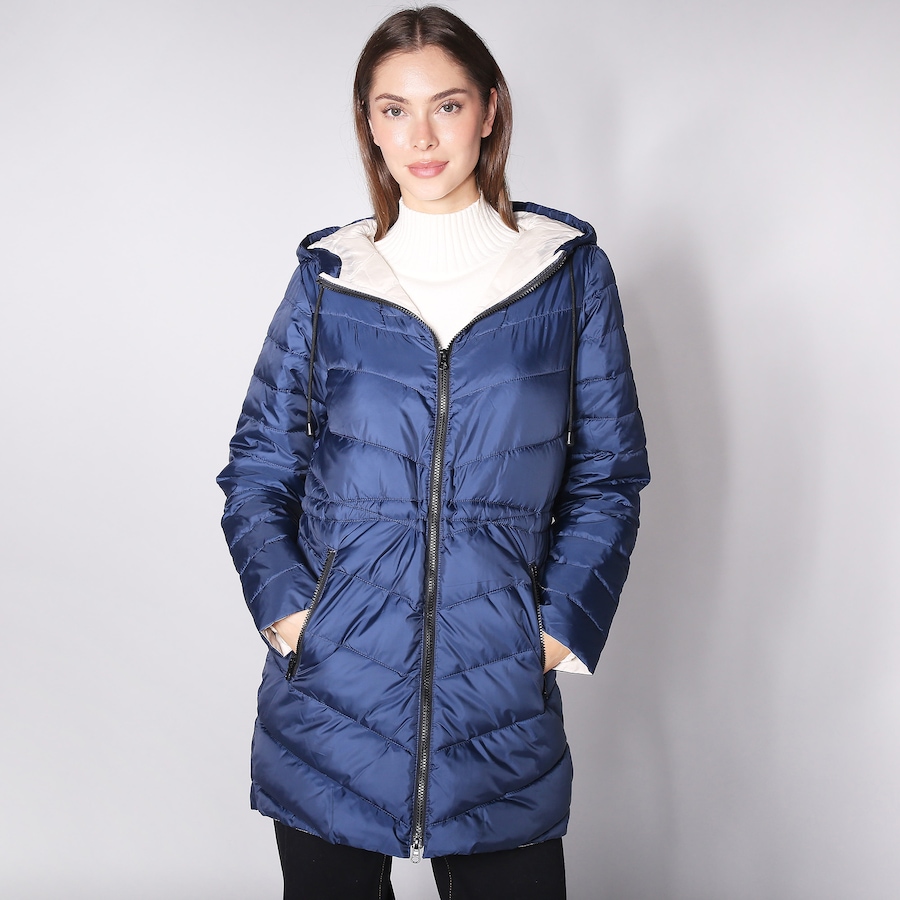 Image 237946_NVY.jpg, Product 237-946 / Price $219.00, Nuage Ladies Puffer with Attached Hood from Nuage on TSC.ca's Fashion department