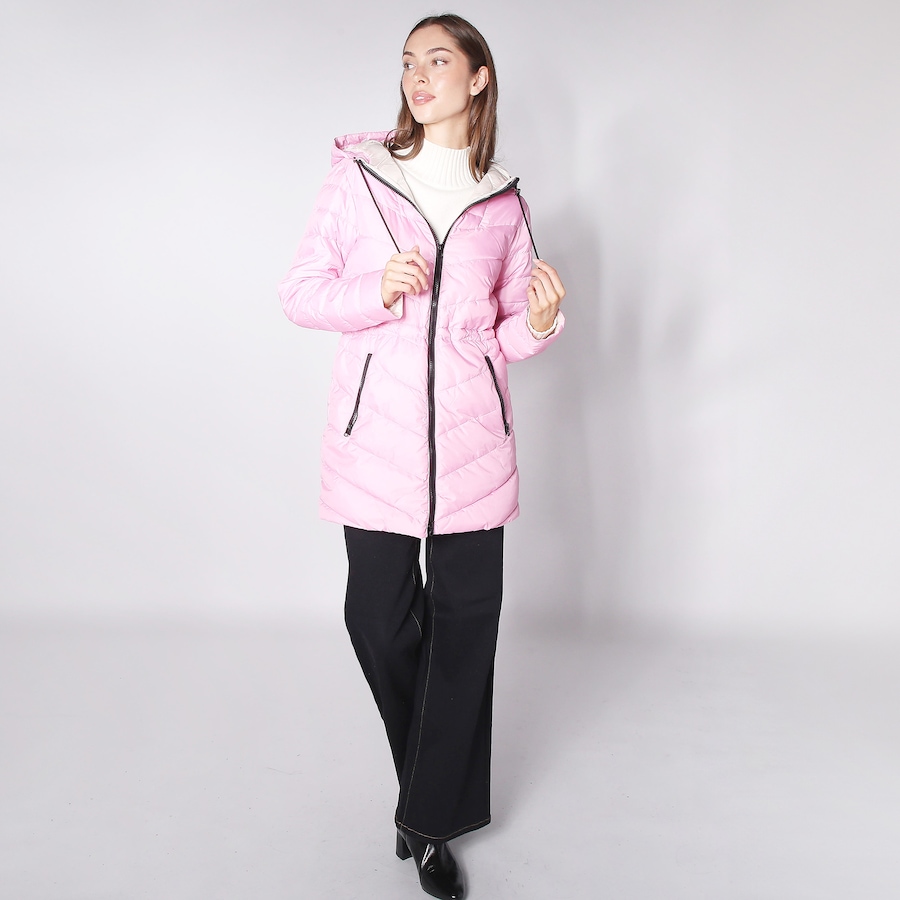 Image 237946_PRSPK.jpg, Product 237-946 / Price $219.00, Nuage Ladies Puffer with Attached Hood from Nuage on TSC.ca's Fashion department