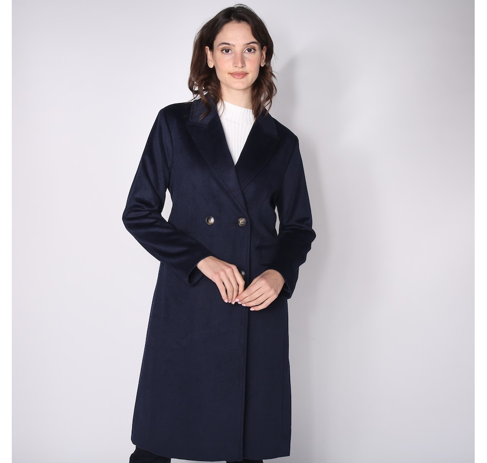 Image 237957_NVY.jpg, Product 237-957 / Price $279.99, Nuage Wool Trench Coat from Nuage on TSC.ca's Fashion department