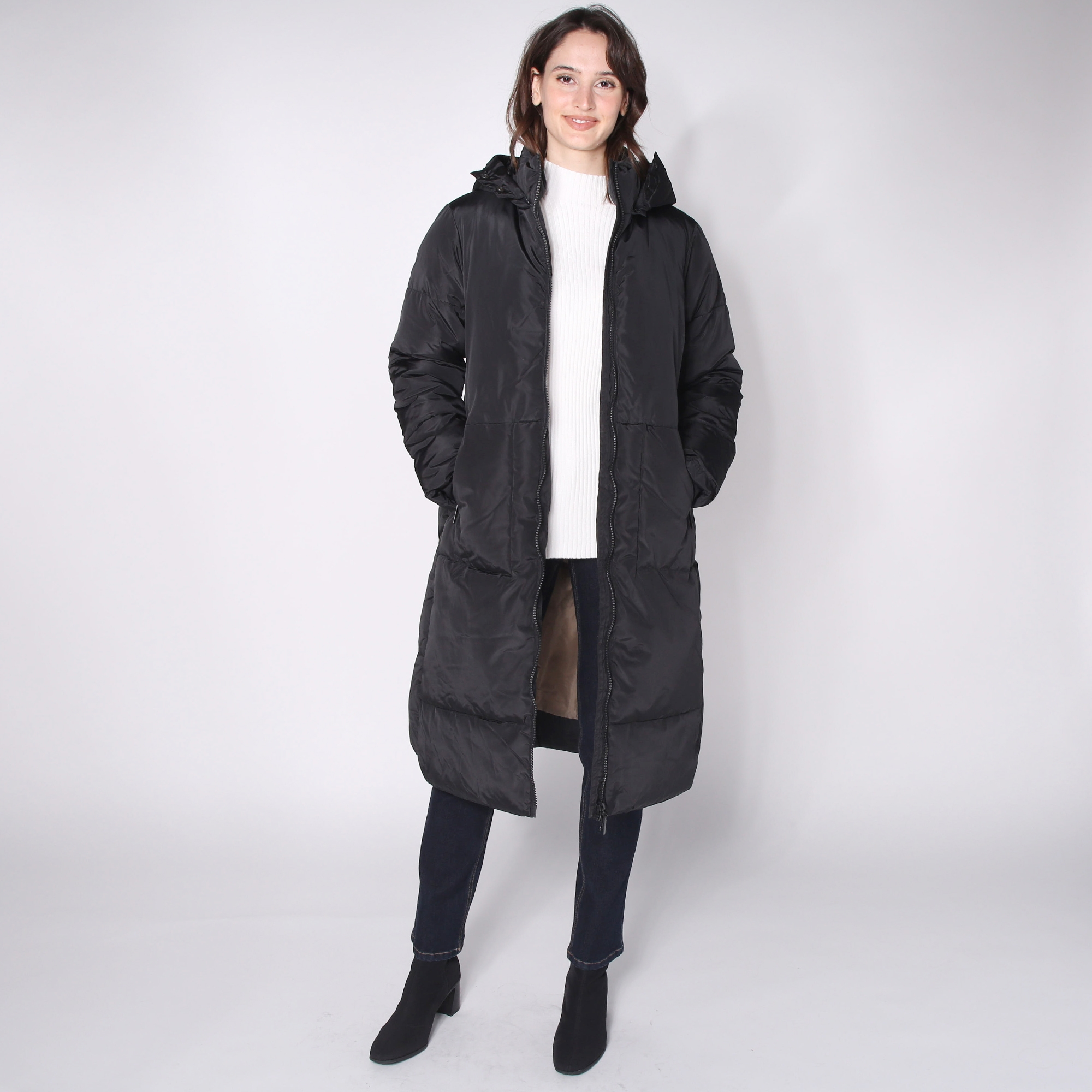 Nuage Long Jacket with Detachable Hood - TSC.ca