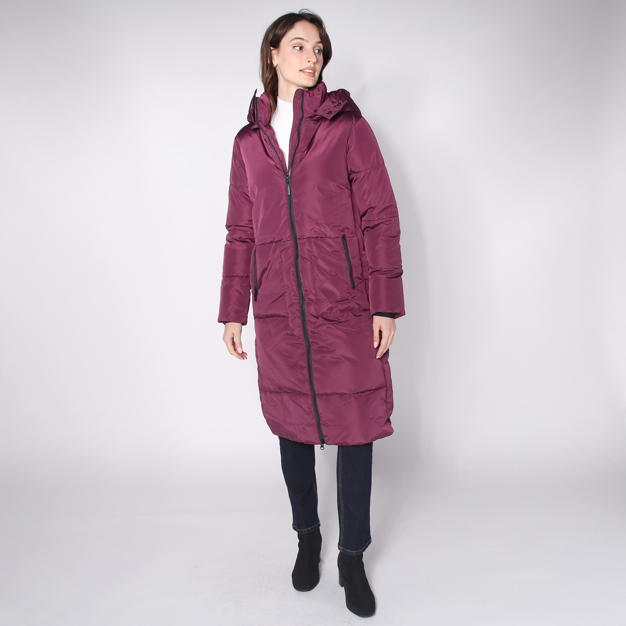 Nuage Long Jacket with Detachable Hood - TSC.ca