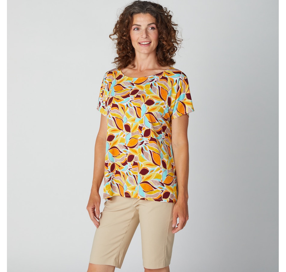 Image 238004_ALTMORE3.jpg, Product 238-004 / Price $25.33, Mr. Max Brazil Knit Print Top from Mr. Max on TSC.ca's Fashion department