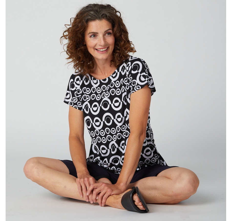 Image 238004_BKWPR.jpg, Product 238-004 / Price $25.33, Mr. Max Brazil Knit Print Top from Mr. Max on TSC.ca's Fashion department