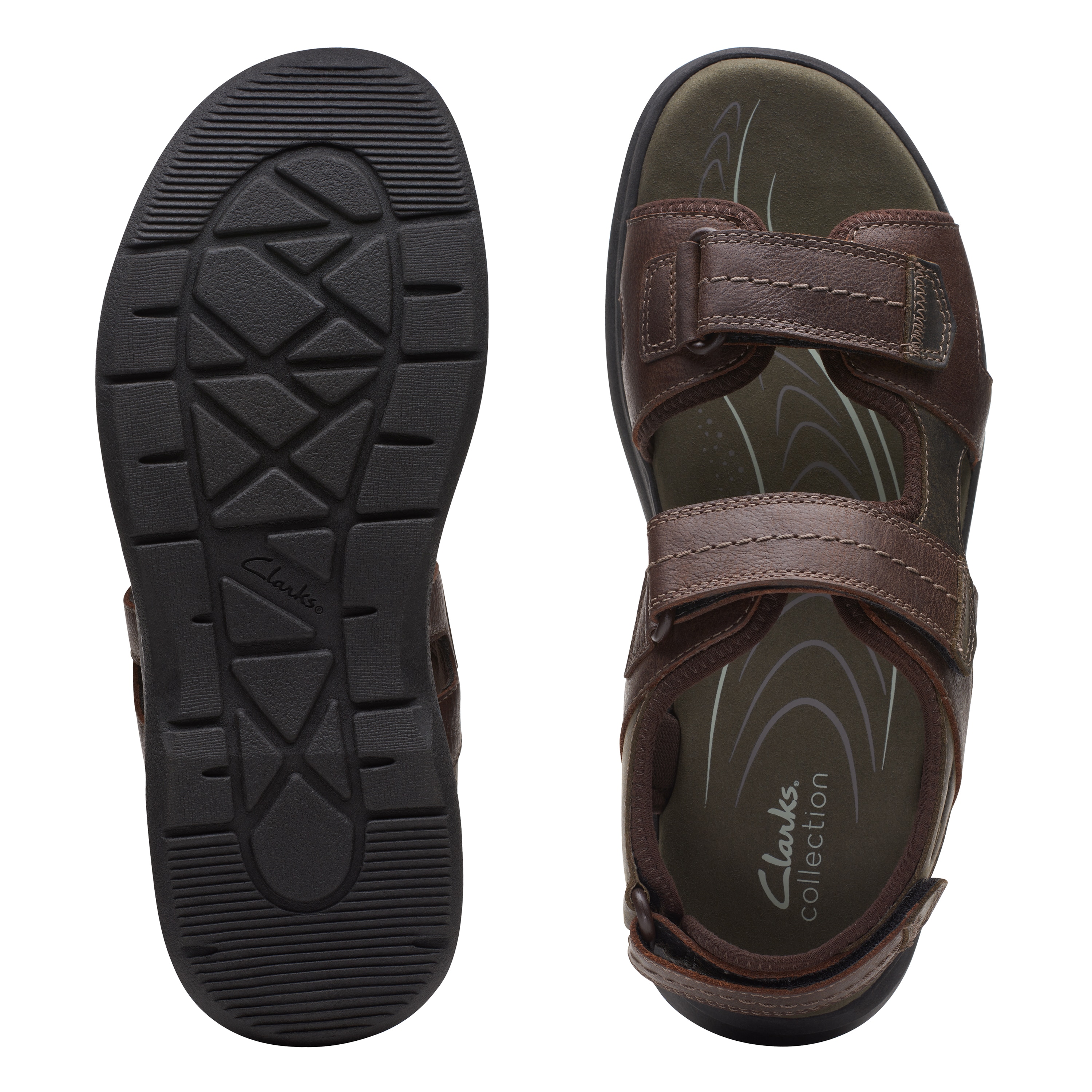 Brown hotsell clarks sandals