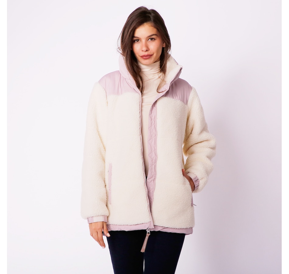 Clothing & Shoes - Jackets & Coats - Coats & Parkas - Arctic Expedition  Mixed Media Sherpa Coat - Online Shopping for Canadians