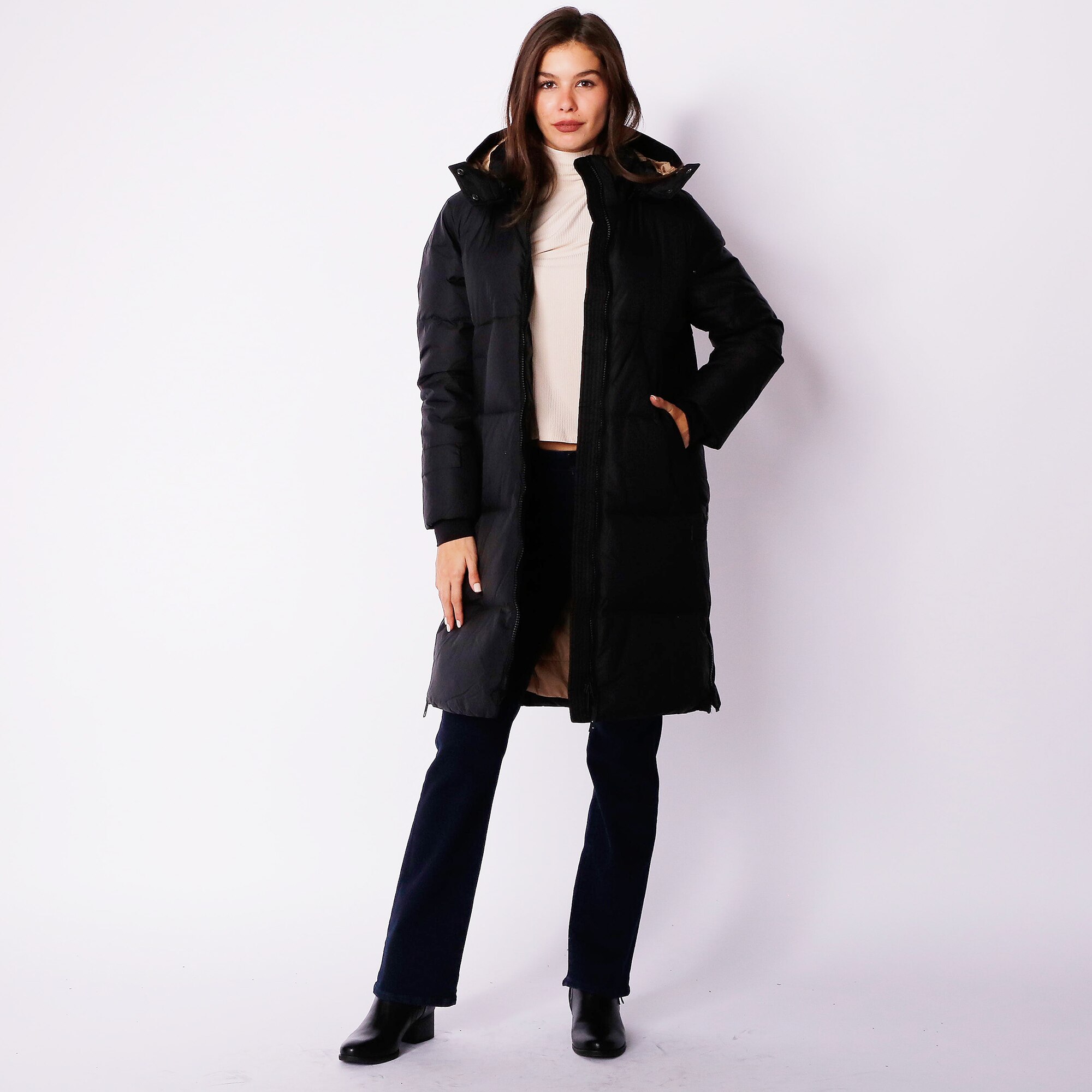 Clothing Shoes Jackets Coats Coats Parkas Arctic Expedition Ladies Maxi Coat TSC Online Shopping for Canadians