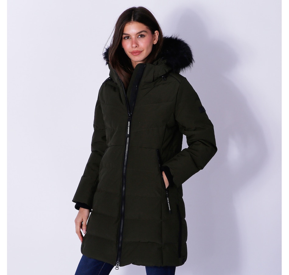 Image 238080_PGR.jpg, Product 238-080 / Price $149.88, Arctic Expedition Ladies Multi-Quilt Down Parka With Faux Fur Hood and Side Vent from Arctic Expedition on TSC.ca's Clothing & Shoes department