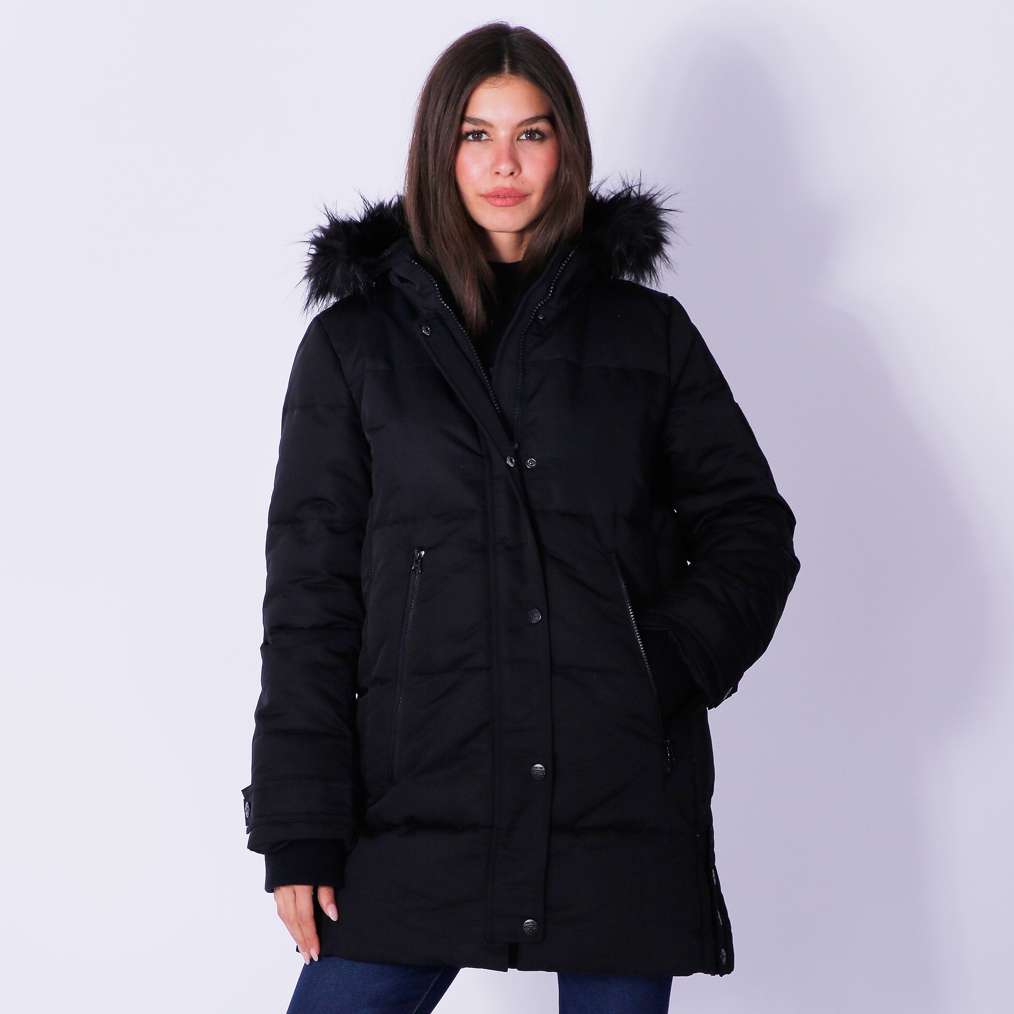 Ladies on sale down coat