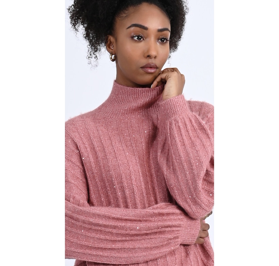 Image 238090_ALTMORE2.jpg, Product 238-090 / Price $44.88, Molly Bracken Mock Neck Puff Sleeve Sweater from Molly Bracken on TSC.ca's Fashion department