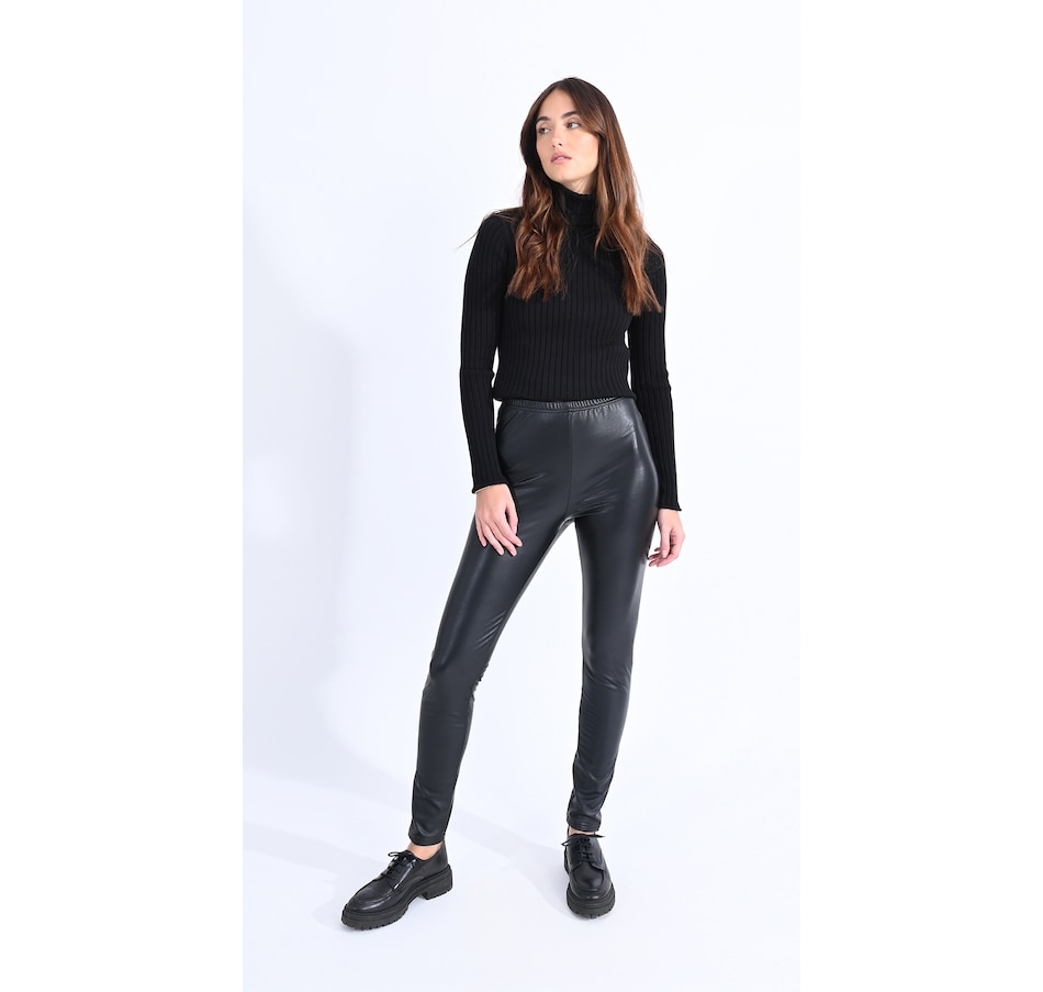 Clothing & Shoes - Bottoms - Leggings - Molly Bracken Faux Leather Legging  - Online Shopping for Canadians