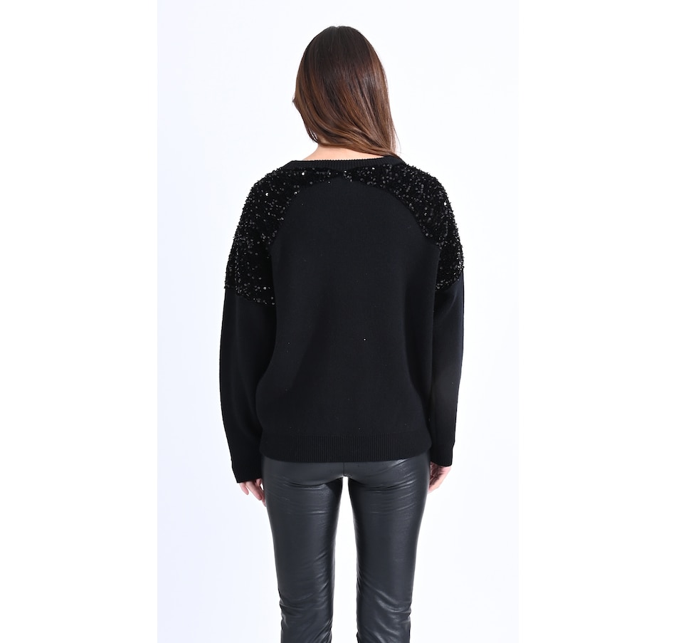 Image 238113_ALTMORE1.jpg, Product 238-113 / Price $39.33, Molly Bracken Crew Neck Sweater With Sequin from Molly Bracken on TSC.ca's Fashion department