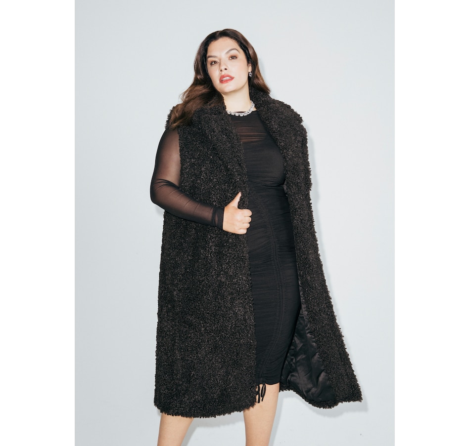 Image 238126_BLK.jpg, Product 238-126 / Price $94.88, Hilary MacMillan Shearling Vest from Hilary MacMillan on TSC.ca's Fashion department