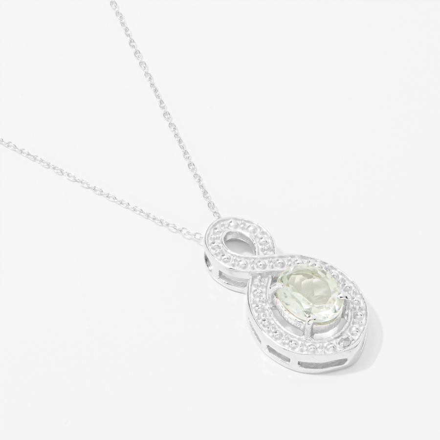 Image 238154_GAM.jpg, Product 238-154 / Price $59.99, Gems Reflections Sterling Silver Gemstone Pendant With Chain from Gem Reflections on TSC.ca's Jewellery department