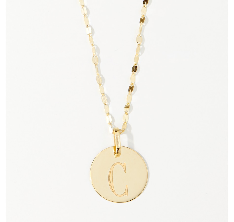 Image 238167_C.jpg, Product 238-167 / Price $179.33, Stefano Oro 14K Yellow Gold Initial Pendant Necklace from Stefano Oro on TSC.ca's Jewellery department