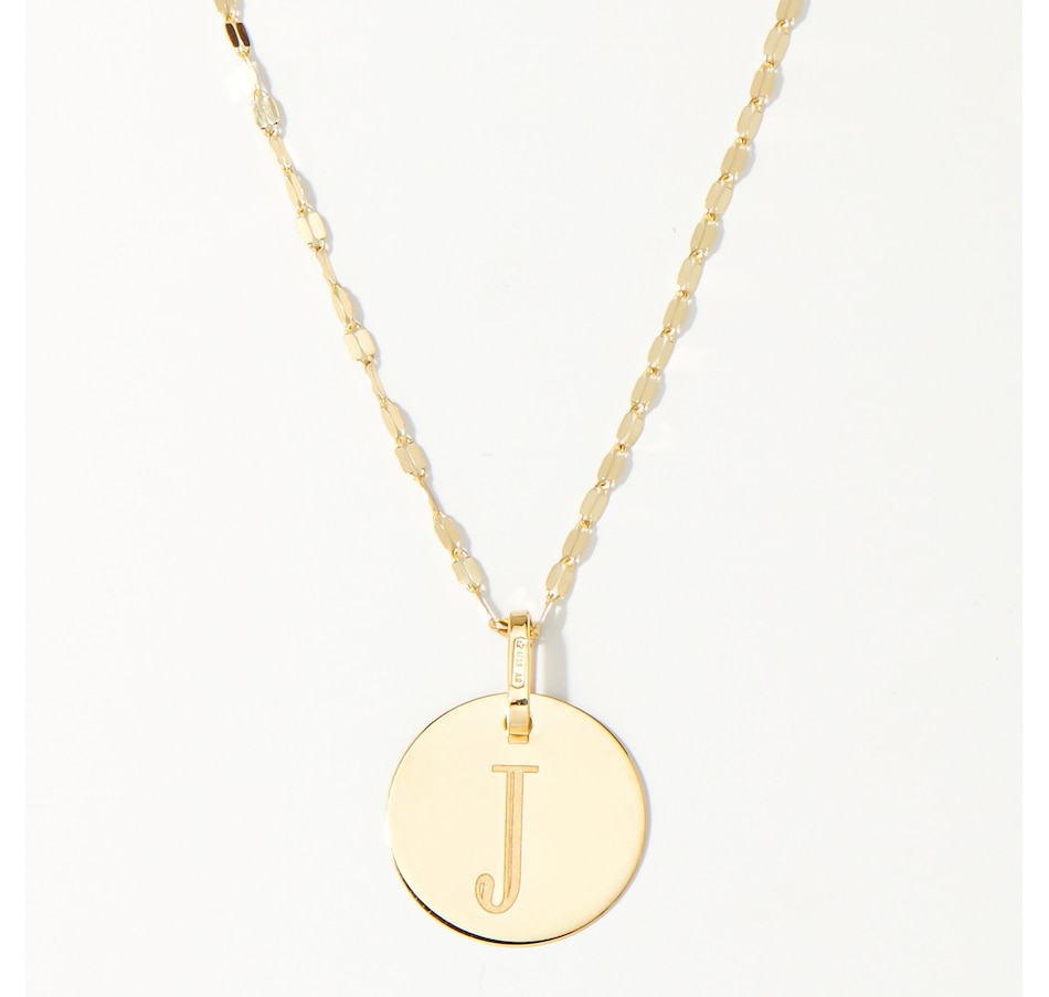 Image 238167_J.jpg, Product 238-167 / Price $179.33, Stefano Oro 14K Yellow Gold Initial Pendant Necklace from Stefano Oro on TSC.ca's Jewellery department