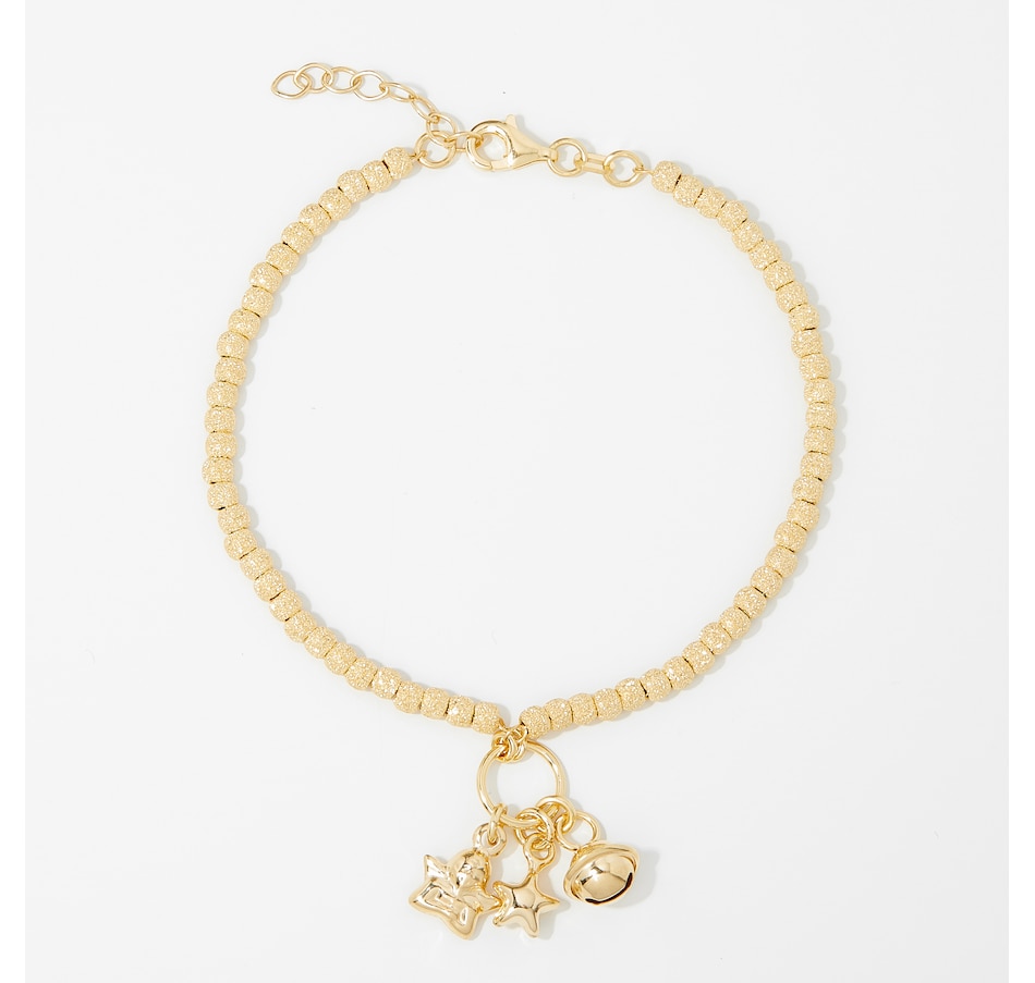 Image 238212_YGP.jpg, Product 238-212 / Price $89.33, Silver Gallery Sterling Silver Celestial Charm Bead Bracelet from Silver Gallery on TSC.ca's Jewellery department
