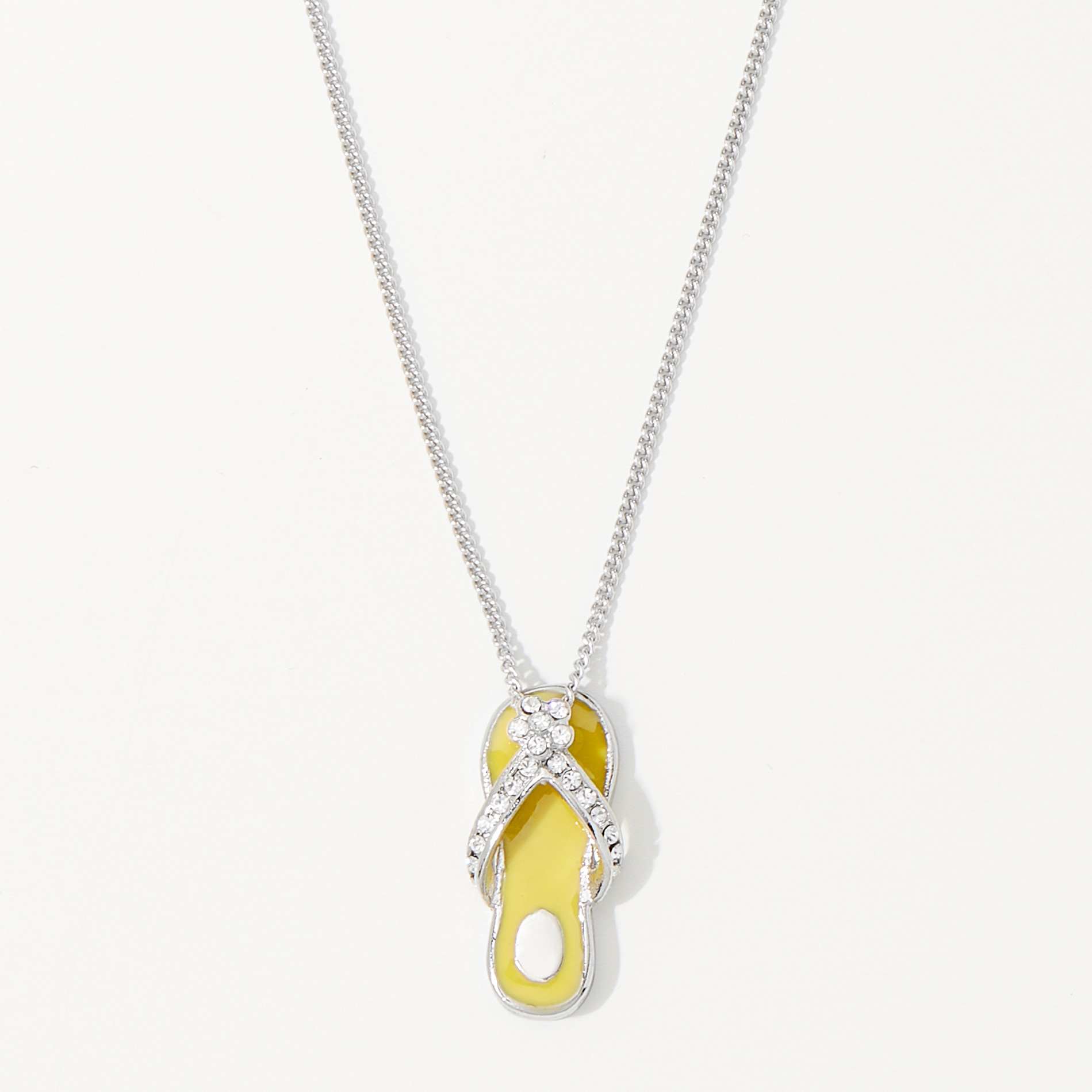 Flip flop hot sale charm necklace