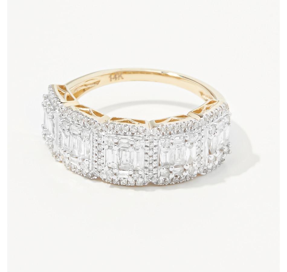 Image 238229.jpg, Product 238-229 / Price $1,499.99, 14K Yellow Gold 1.00 av. ctw Diamond Ring from Diamond Show on TSC.ca's Jewellery department