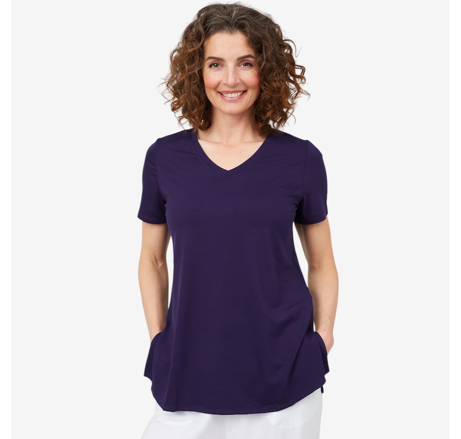 Image 238259_EGP.jpg, Product 238-259 / Price $39.88, Mr. Max Ultra Modal Essential Relaxed Fit Short Sleeve Top from Mr. Max on TSC.ca's Fashion department