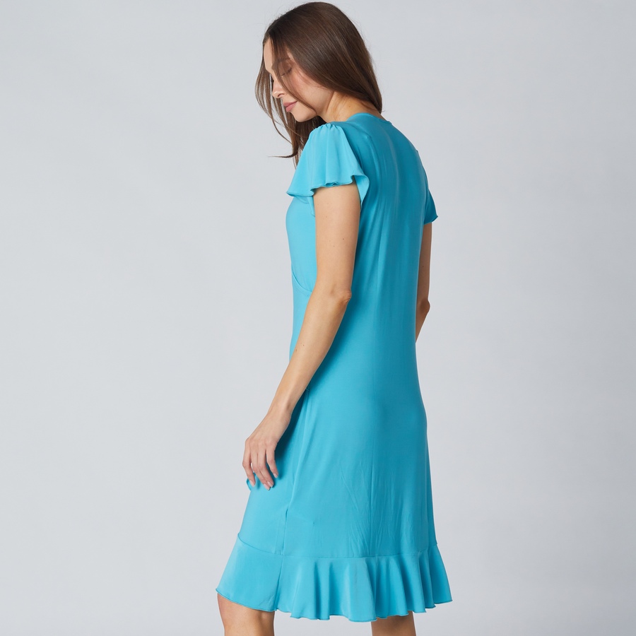 Brzil Ruffles Mr. Max Brazil Knit Ruffle Dress - TSC.ca