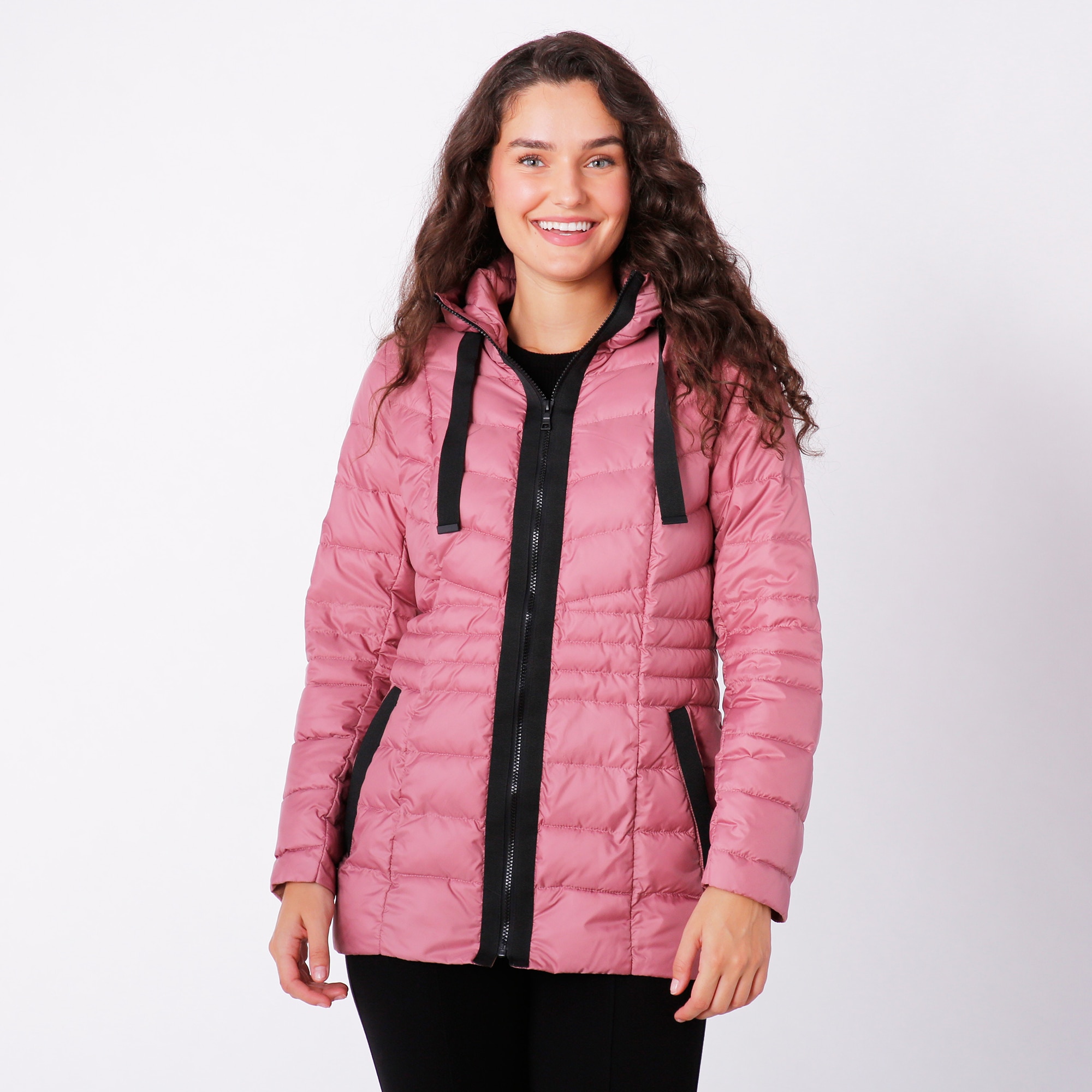 Clothing Shoes Jackets Coats Puffer Jackets Nuage Ladies Quilted Puffer Jacket With Gros Grain TSC Online Shopping for Canadians