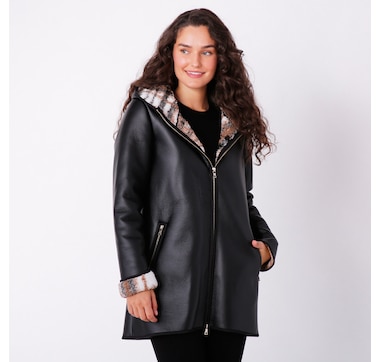 Clothing & Shoes - Jackets & Coats - Coats & Parkas - Nuage Italian Wool  Cashmere Parka - Online Shopping for Canadians