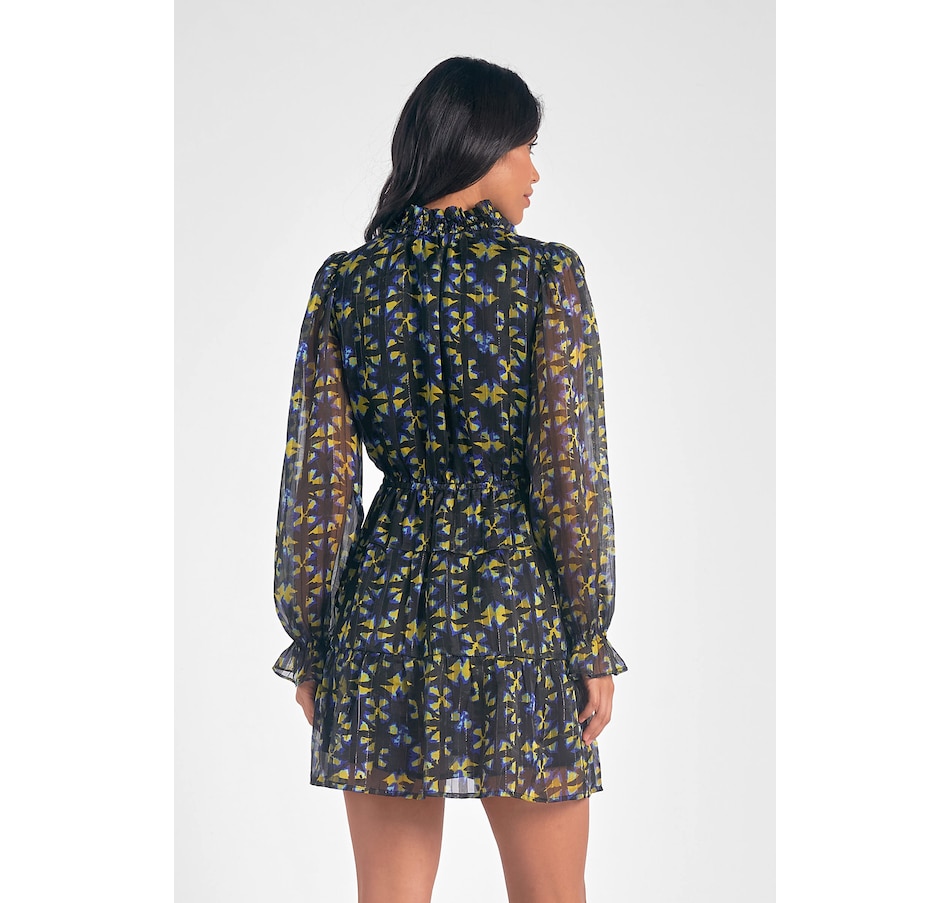 Image 238372_ALTMORE1.jpg, Product 238-372 / Price $34.33, Elan Printed Long Sleeve Mini Dress from Elan on TSC.ca's Fashion department