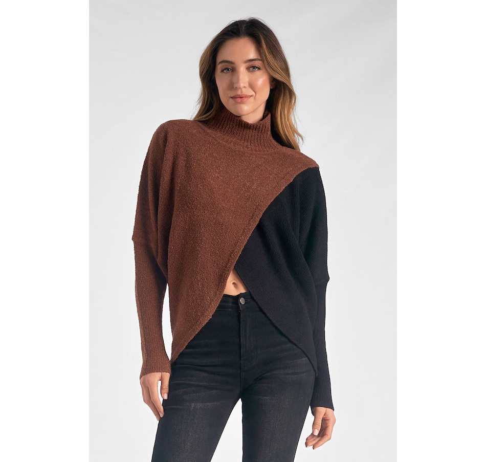 Elan - Cross Front Sweater
