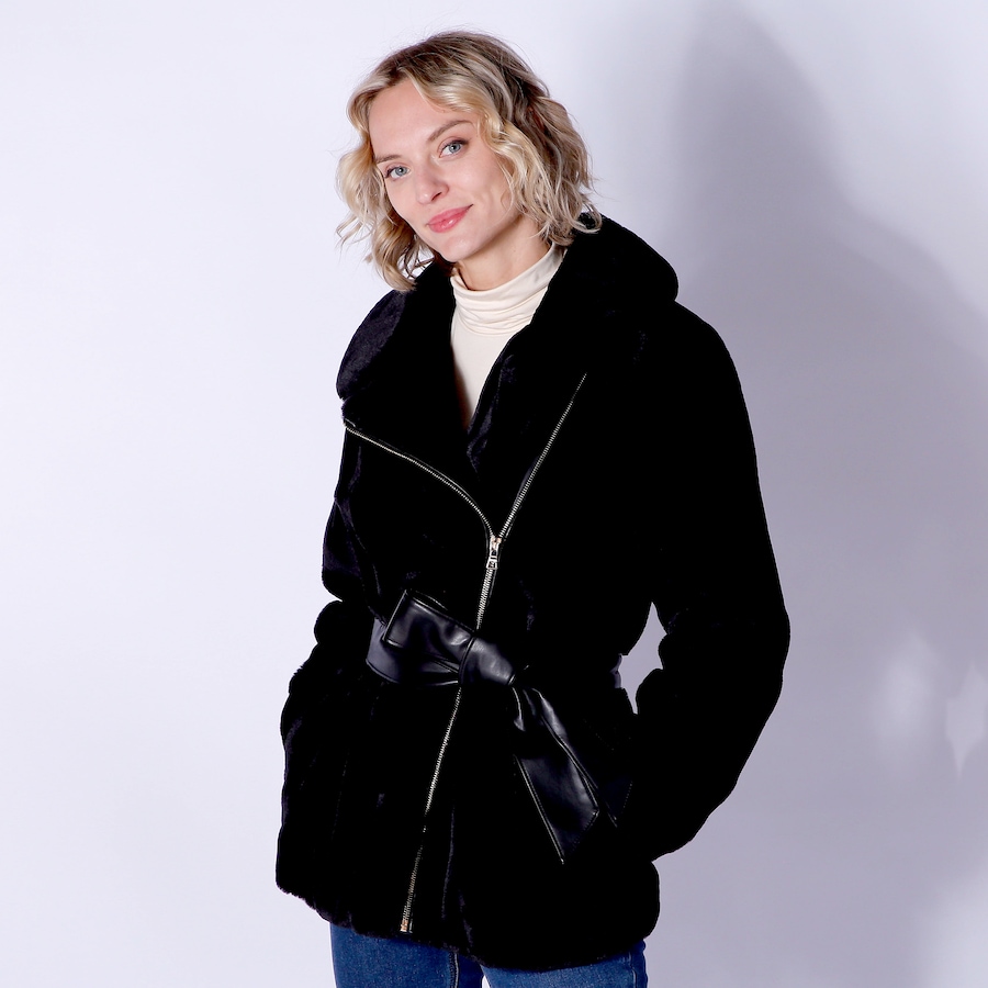 Image 238392_BLK.jpg, Product 238-392 / Price $69.33, Nuage Ladies Faux Fur Jacket from Nuage on TSC.ca's Fashion department