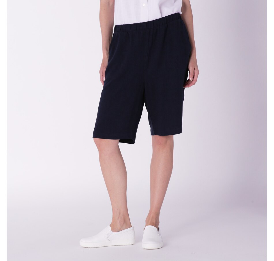 Image 238413_MAR.jpg, Product 238-413 / Price $14.33, Bellina Linen Blend Walking Short With Pockets from Bellina on TSC.ca's Fashion department