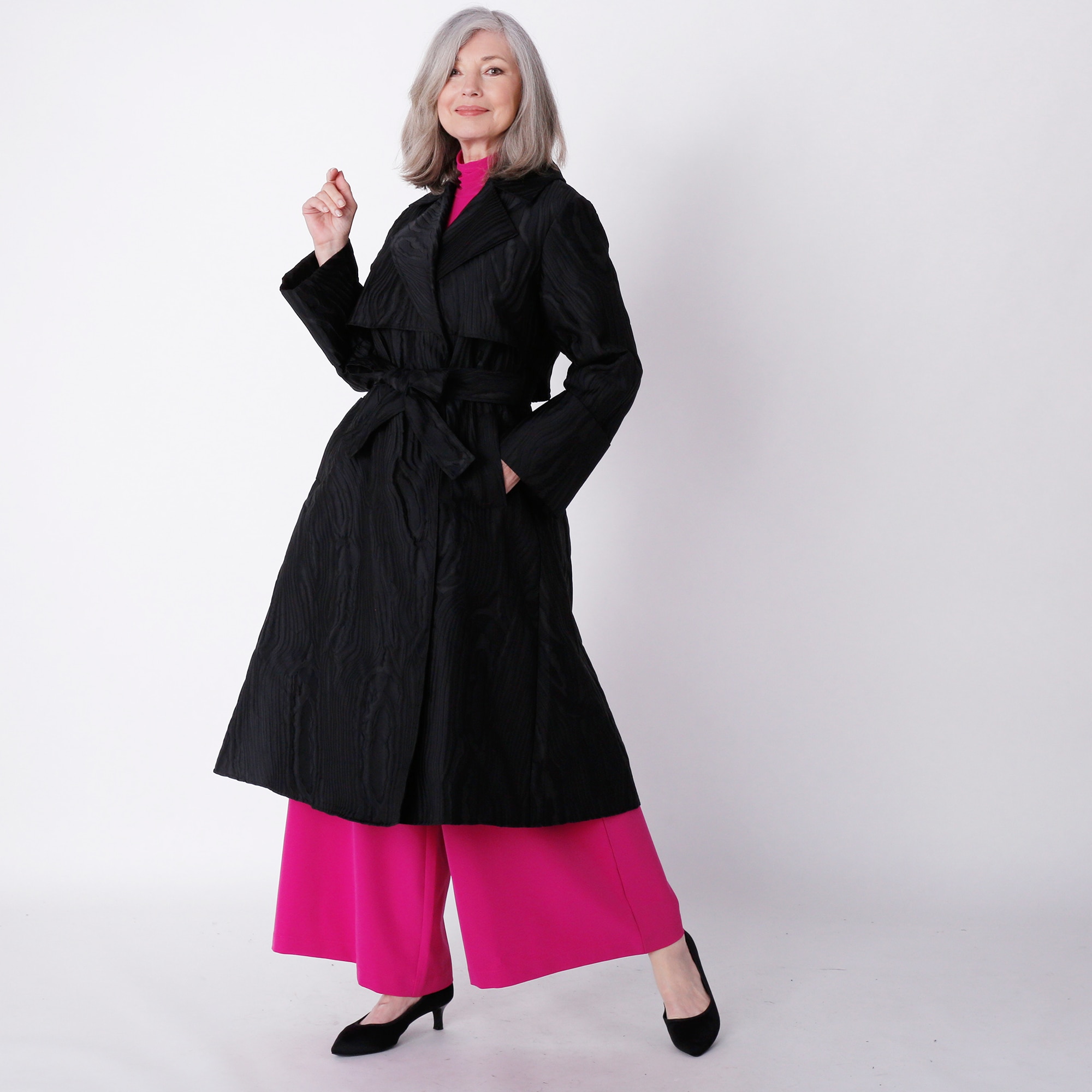 eLLa selectshop trench cape coat - ロングコート