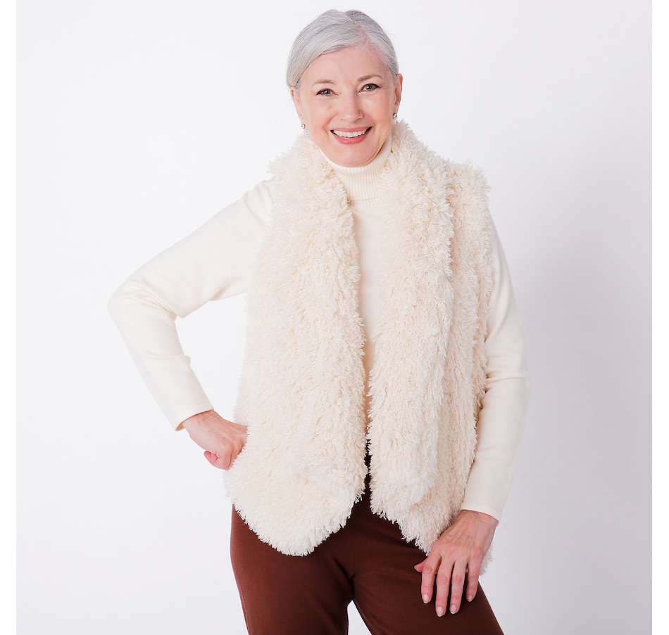 Styling a Faux Fur Vest for Winter - With Wonder and Whimsy