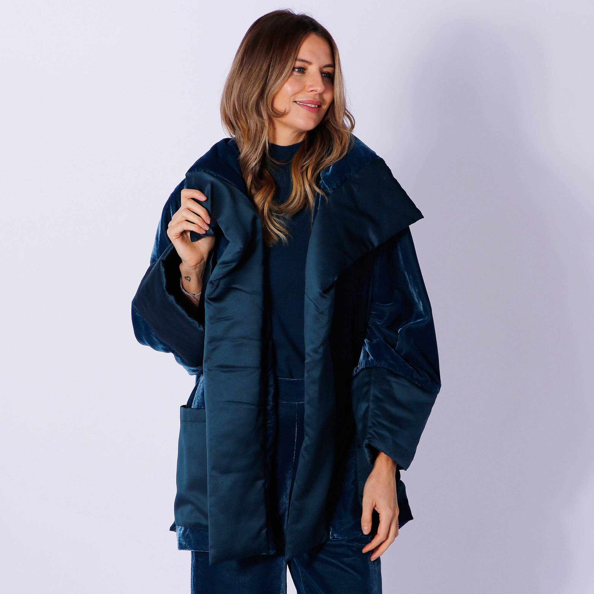 Navy on sale topper jacket