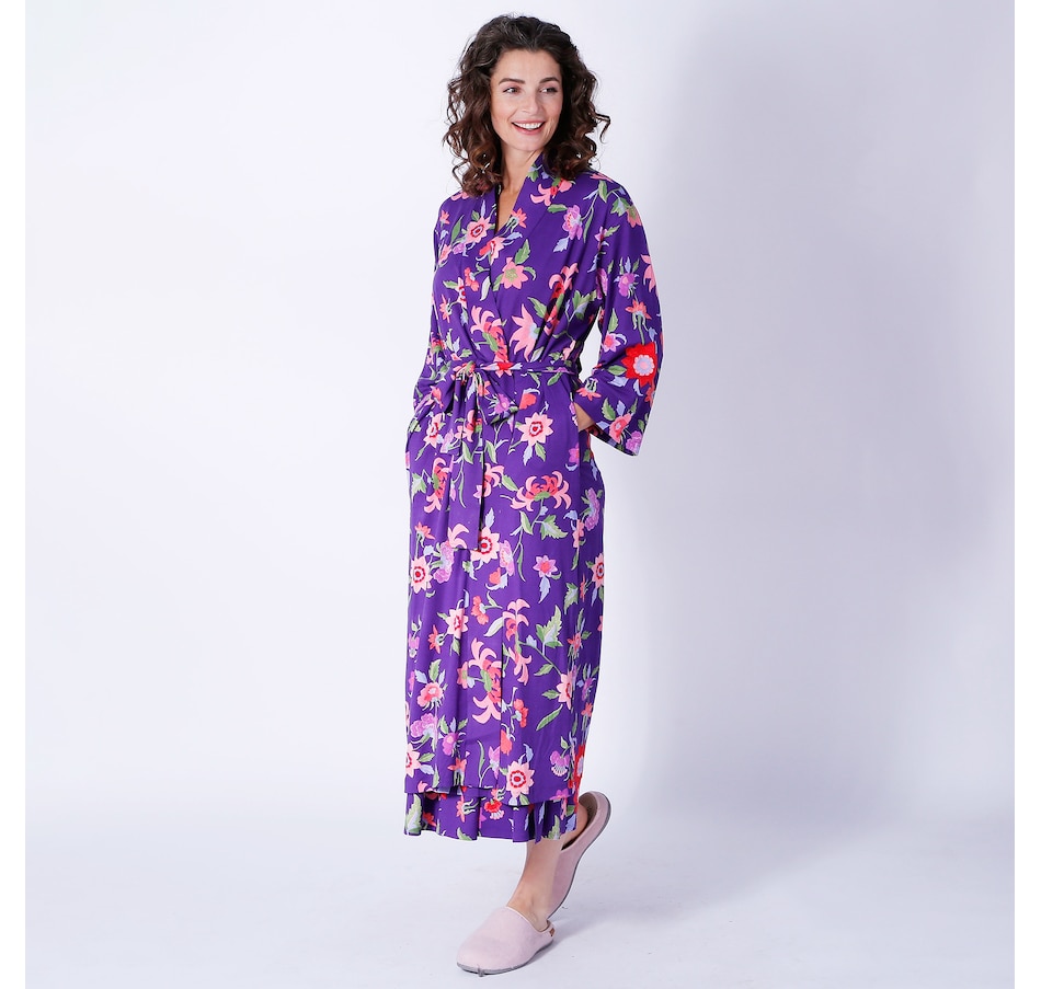Clothing & Shoes - Pajamas & Loungewear - Robes - N Natori Printed Cozy ...