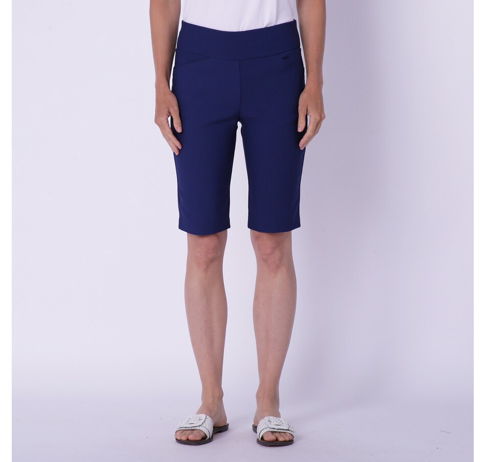 Clothing & Shoes - Bottoms - Pants - Mr. Max Modern Stretch Capri With Hem  Detail - Online Shopping for Canadians