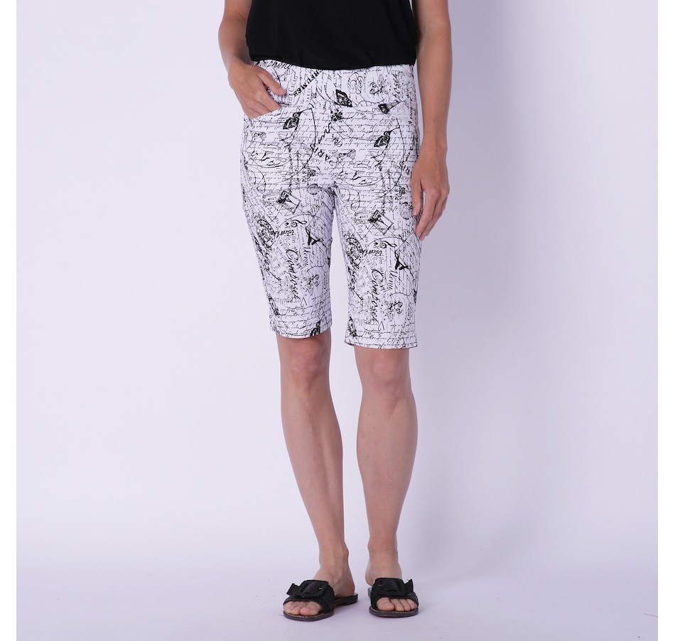 Clothing & Shoes - Bottoms - Pants - Mr. Max Modern Stretch Capri With Hem  Detail - Online Shopping for Canadians