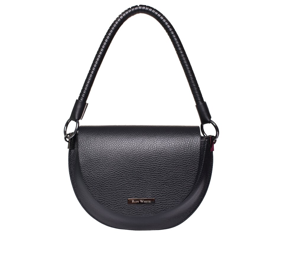  jessie Patent Leather Structured Shoulder Handbag