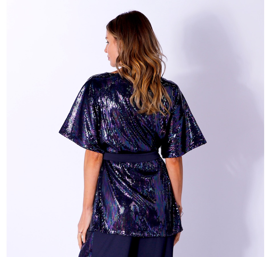 Clothing & Shoes - Tops - Shirts & Blouses - Everyday Jones Sequin Top -  Online Shopping for Canadians