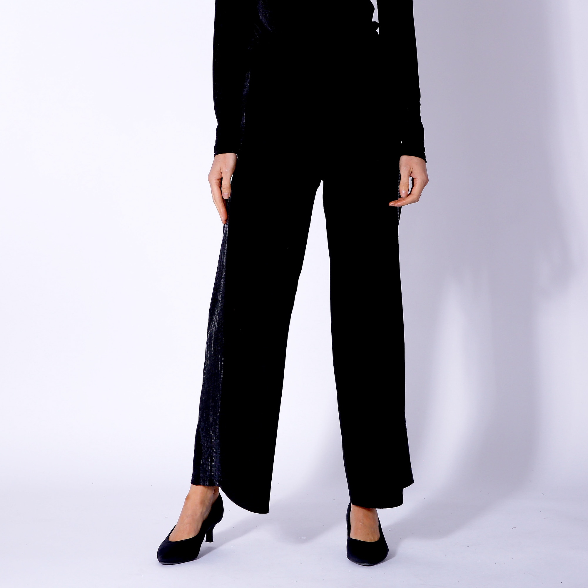 Everyday Jones Sequin Stripe Pant