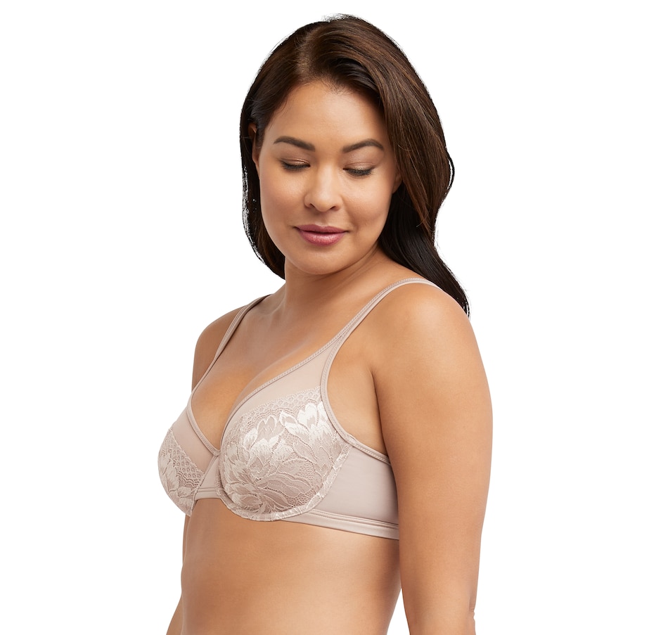 Clothing & Shoes - Socks & Underwear - Bras - Bali One Smooth U Lace  Minimizer Underwire Bra - Online Shopping for Canadians