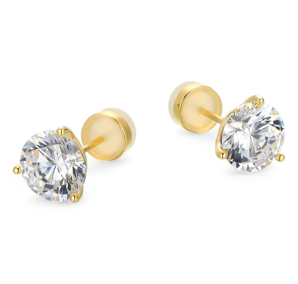 Image 238747_ALTMORE1.jpg, Product 238-747 / Price $79.99, Diamonelle Sterling Silver Martini Diamonelle Stud Earrings from Diamonelle on TSC.ca's Jewellery department