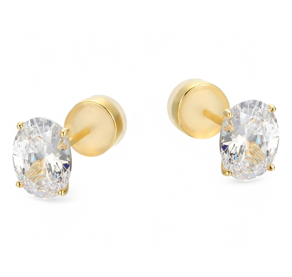 Image 238747_ALTMORE2.jpg, Product 238-747 / Price $79.99, Diamonelle Sterling Silver Martini Diamonelle Stud Earrings from Diamonelle on TSC.ca's Jewellery department