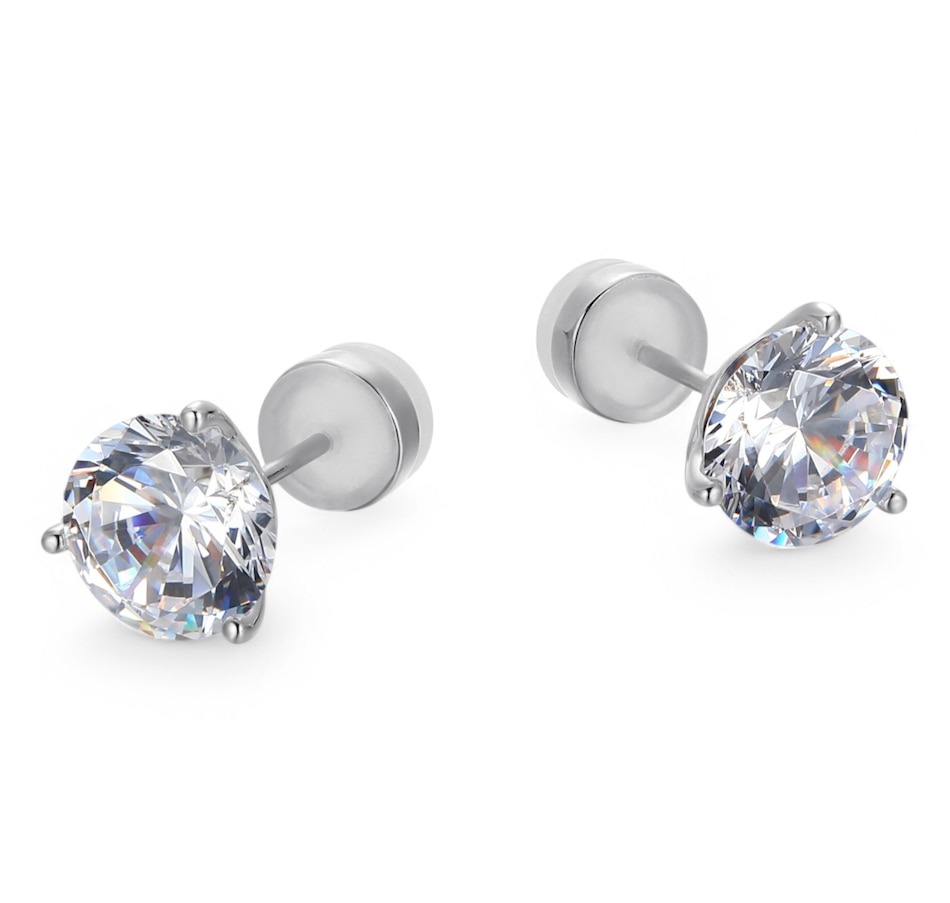 Image 238747_ALTMORE5.jpg, Product 238-747 / Price $79.99, Diamonelle Sterling Silver Martini Diamonelle Stud Earrings from Diamonelle on TSC.ca's Jewellery department