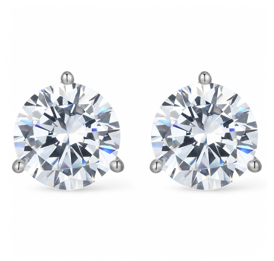 Image 238747_RHRND.jpg, Product 238-747 / Price $79.99, Diamonelle Sterling Silver Martini Diamonelle Stud Earrings from Diamonelle on TSC.ca's Jewellery department