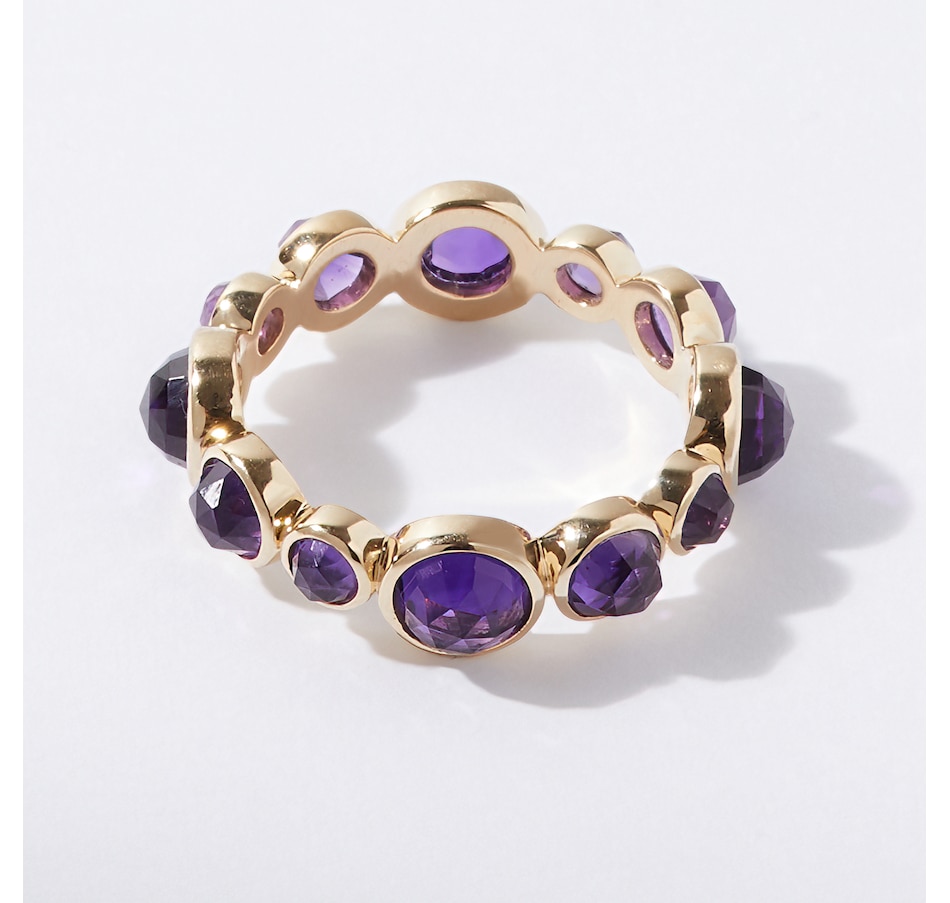 Image 238771_AMY.jpg, Product 238-771 / Price $449.33, Graziela Gems 14K Gold Gemstone Band from Graziela Gems on TSC.ca's Jewellery department