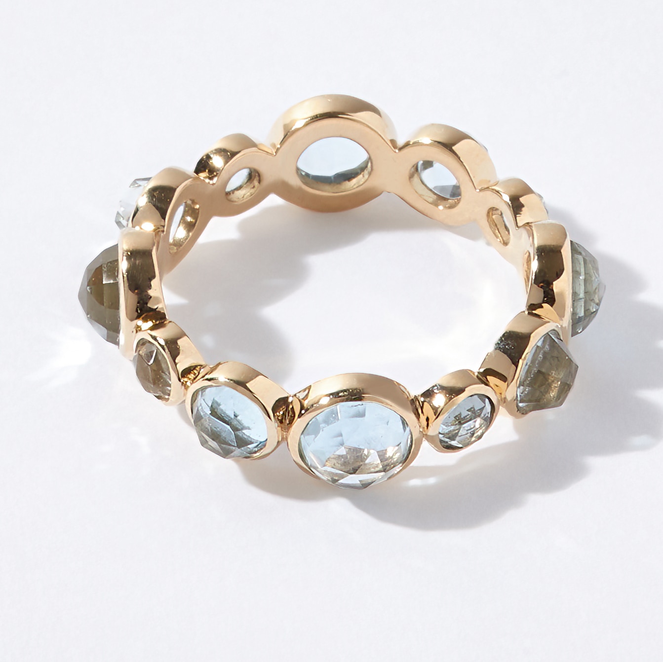 Graziela Gems 14K Gold Gemstone Band