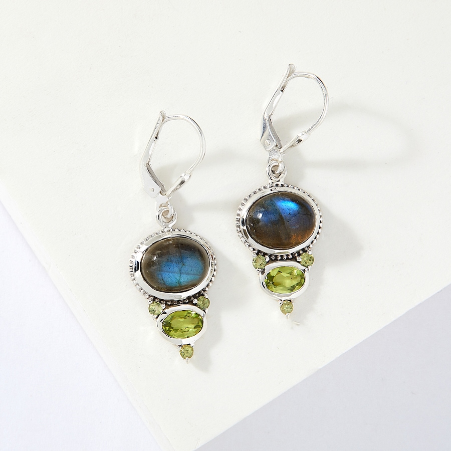 Image 238813_LAEPR.jpg, Product 238-813 / Price $169.99, Himalayan Gems Sterling Silver Gemstone Earrings from Himalayan Gems on TSC.ca's Jewellery department