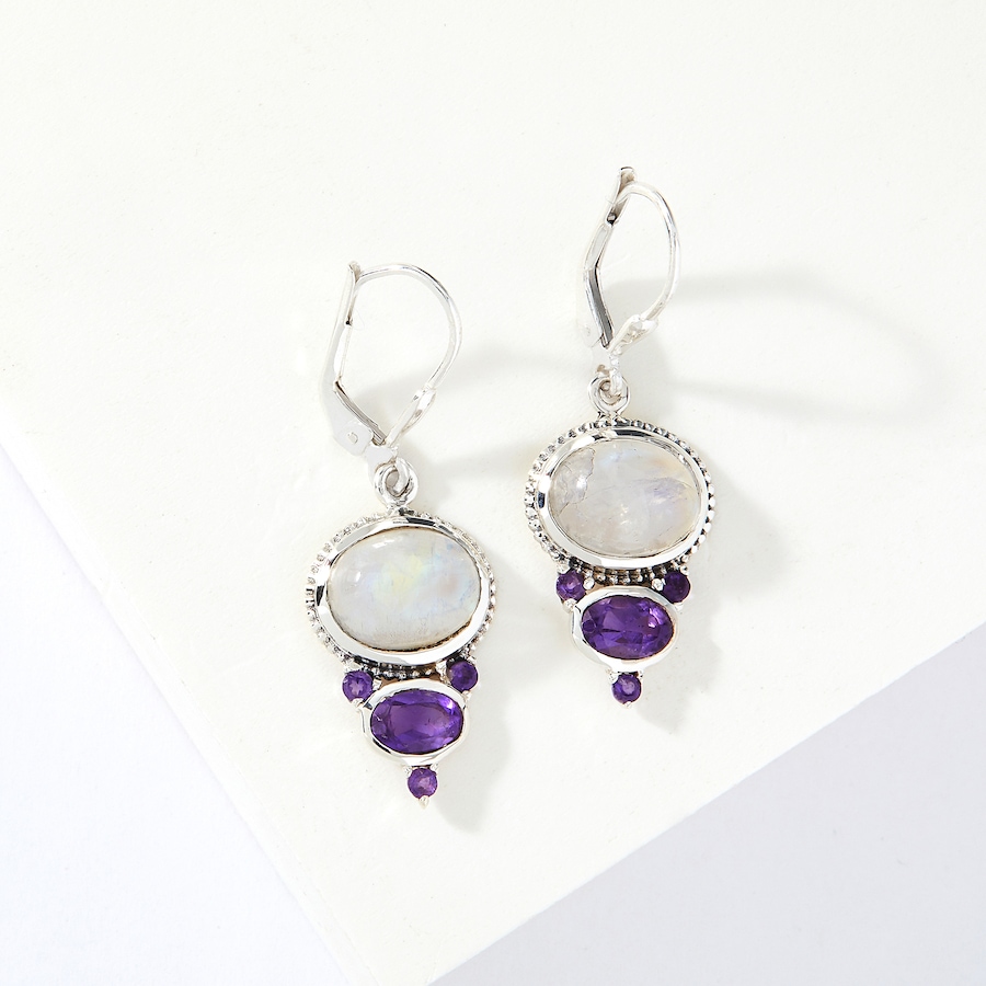 Image 238813_RBAMY.jpg, Product 238-813 / Price $169.99, Himalayan Gems Sterling Silver Gemstone Earrings from Himalayan Gems on TSC.ca's Jewellery department